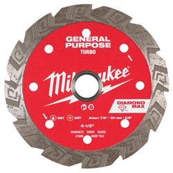 Milwaukee Diamond MAX Turbo General Purpose Blades 49-93-9104