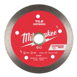 Milwaukee Diamond MAX Continuous Tile Blades 49-93-9204
