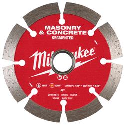Milwaukee Segmented Masonry and Concrete Blades 49-93-9302