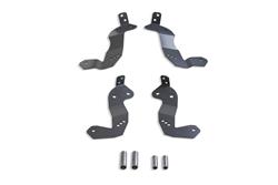 MaxTrac Suspension Front Caster Correction Brackets for 2020-2024 GLADIATOR, 2018-2021 WRANGLER - 9499CCB