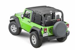 MasterTop ShadeMaker Bimini Plus Tops for 2007-2017 WRANGLER, 2018 WRANGLER JK - 14220301