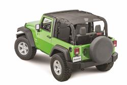 MasterTop ShadeMaker Freedom Bimini Plus Tops for 2007-2017 WRANGLER, 2018 WRANGLER JK - 14221301
