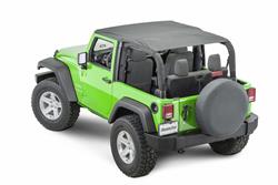 MasterTop Bimini Plus Tops for 2007-2017 WRANGLER, 2018 WRANGLER JK - 14300335