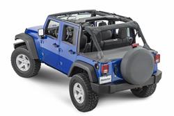 MasterTop Cargo Tonneau Covers for 2007-2017 WRANGLER, 2018 WRANGLER JK - 14500435