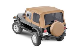 MasterTop Sailcloth Replacement Soft Tops for 1987-1995 WRANGLER - 15601117