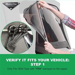 MasterTop Soft Top Windows 16010935