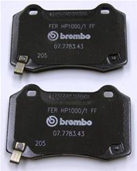 Chevrolet Performance Brake Pads 89047744