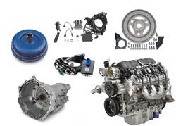 Turn key crate engine and transmission