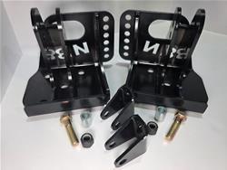 Nickky Bobby Inc. Leaf Spring Mounting Plates LSB-W-PCBLK-SA