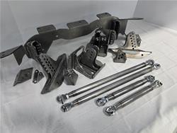 Nickky Bobby Bolt-In S10 4-Link Race Kits for 1982-2003 S10, 1982-1990 S15, 1991-2003 SONOMA - S10-4L-RK-UW-NOARB-RAW
