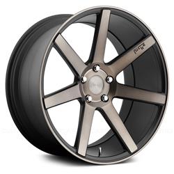 Niche M150 Verona Matte Black Wheels with Machined DDT Face 19x8.5