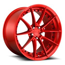 Niche M213 Sector Gloss Candy Red Wheels