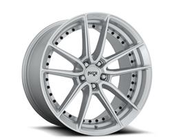 Niche M221 DFS Gloss Silver Wheels with Machined Face 20x10.5