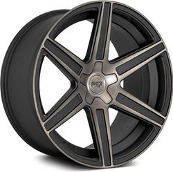 Niche M236 Carina Matte Black Wheels with Machined DDT Face 20x10.5