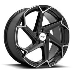 Niche M255 Flash Gloss Black Brushed Wheels 20x10.5