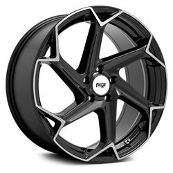 Niche M255 Flash Gloss Black Brushed Wheels 20x10.5
