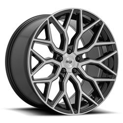 Niche M262 Mazzanti Gloss Black Wheels with Brushed Face 20x10.5