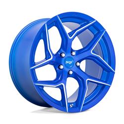 Niche M268 Torsion Blue Wheels with Milled Accents 20x9