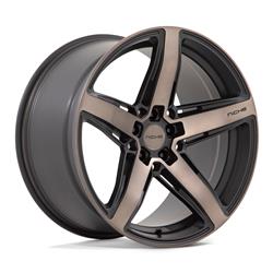 Niche M271 Teramo Anthracite Matte Black Wheels with Dark Tint 18x8