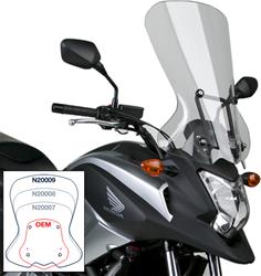 National Cycle VStream FMR Hardcoated Fairing-Mount Windscreens N20009