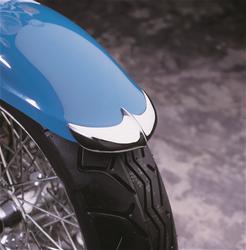 National Cycle Fender Tips for 1999-2009 XVS1100 V STAR 1100 CUSTOM, 1998-2010 XVS650 V STAR CUSTOM - N727