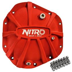 Nitro Gear & Axle NPCOVER-D60-RED Nitro Gear and Axle X-Treme