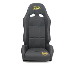NRG Defender Suspension Black Cloth Seat DF-100BK-S