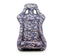 NRG PRISMA ULTRA Camouflage Microfiber Bucket Seat FRP-303 STORM