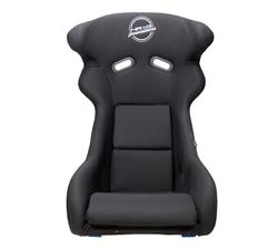 NRG Fiberglass Black Cloth Bucket Seat FRP-600WT