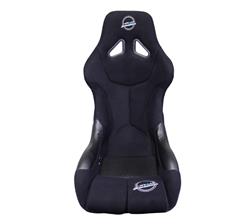 NRG FIA Competition Black Cloth Seat FRP-RS400