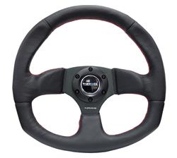 NRG Flat Bottom Steering Wheels RST-009R-RS
