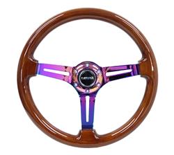 NRG Deep Dish Steering Wheels with Slit Spokes RST-018BR-MC