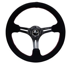 NRG Deep Dish Steering Wheels with Slit Spokes RST-018S-RS