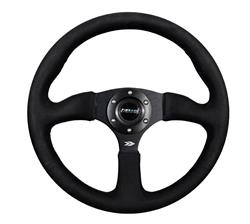 NRG Deep Dish Steering Wheels with Solid Spokes RST-023MB-SA