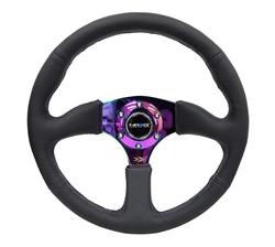 NRG Deep Dish Steering Wheels with Solid Spokes RST-023MC-R