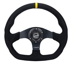 NRG Flat Bottom Steering Wheels RST-024MB-SA-Y