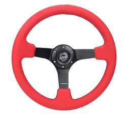 NRG Deep Dish Steering Wheels with Solid Spokes RST-036MB-REA