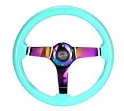 NRG Deep Dish Steering Wheels with Solid Spokes RST-036MF-MC
