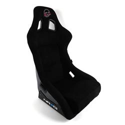 NRG PRISMA Black Alcantara/Microfiber Bucket Seat FRP-302BK-PRISMA