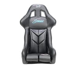 NRG SHIELD FIA Competition Black Simulated Leather/vinyl Seat FRP-RS500-SHIELD