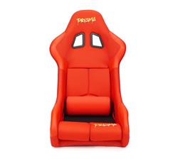 NRG PRISMA FIA Competition Red Cloth Seat FRP-RS500M-RD-PRISMA