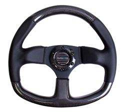 NRG Carbon Fiber Flat Bottom Steering Wheels ST-009CFBS