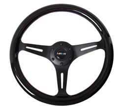 NRG Classic Woodgrain Steering Wheels ST-015BK-BK