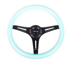 NRG Classic Woodgrain Steering Wheels ST-015BK-MF