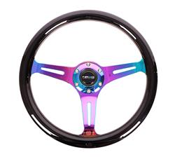 NRG Classic Woodgrain Steering Wheels ST-015MC-BK