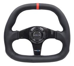 NRG Carbon Fiber Flat Bottom Steering Wheels ST-019CF-R