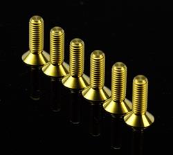 NRG Steering Wheel Titanium Screw Kits SWS-101TI-GD