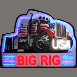 Big Rig Neon Sign 25BGRIG
