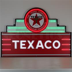 Texaco Art Deco Neon Sign 29ADTEX