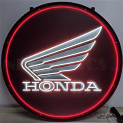 Honda® Round Neon Sign 29HONDA